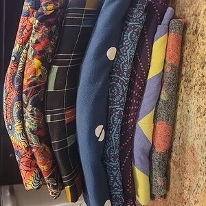 Lot of 8 Lularoe Tees, Some NWT, Size L